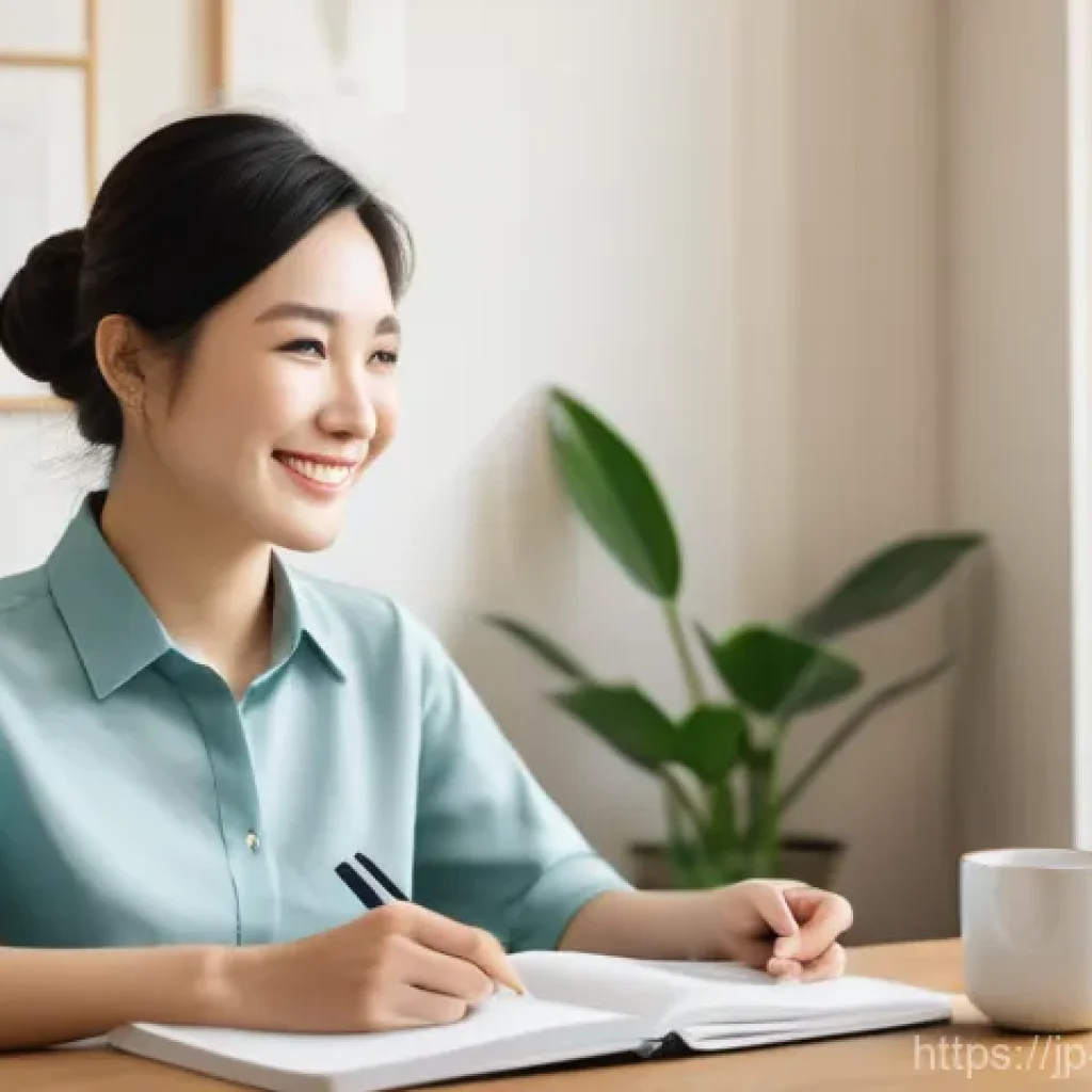 장애인상담사 근무 환경 - **Prompt 1: A Deep Connection**
    A compassionate Japanese female disability counselor, aged 30s-4...