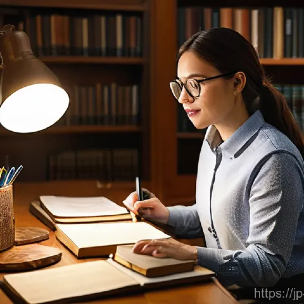 장애인상담사 실기 시험 준비 - **Prompt:** A person (gender-neutral, mid-20s to 30s) is sitting at a well-organized desk in a cozy ...